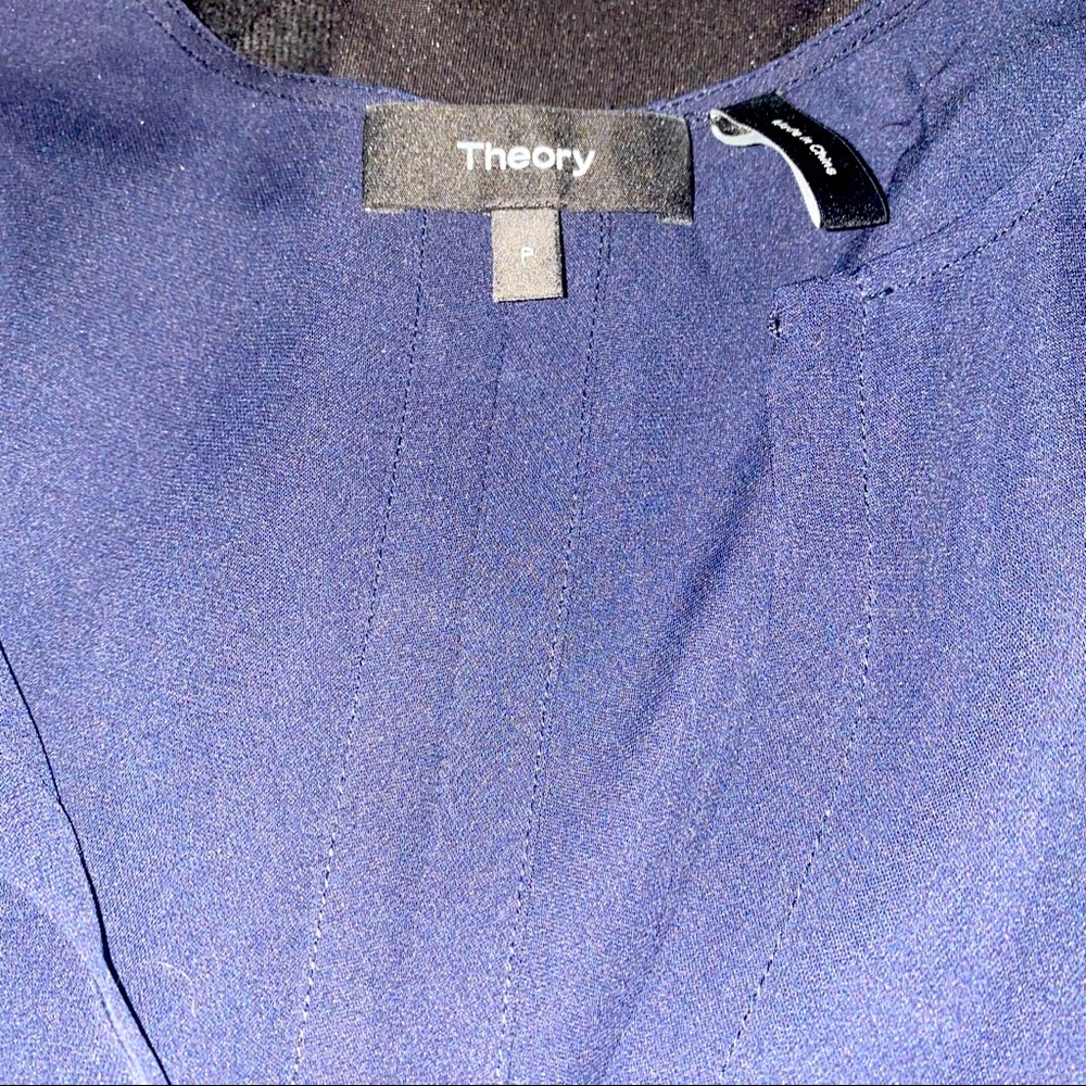 Beautiful navy blue blouse